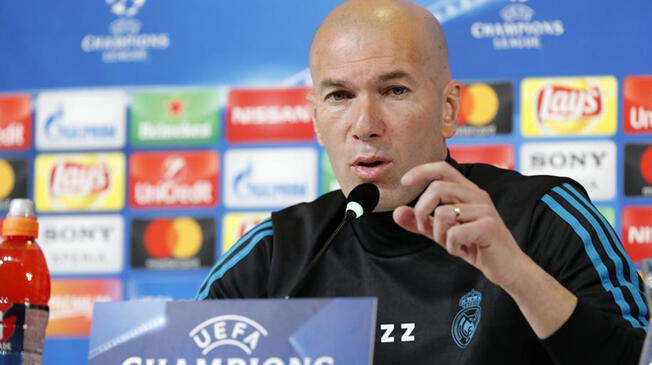 Zinedine Zidane solo piensa en ganar este miércoles. Foto: EFE