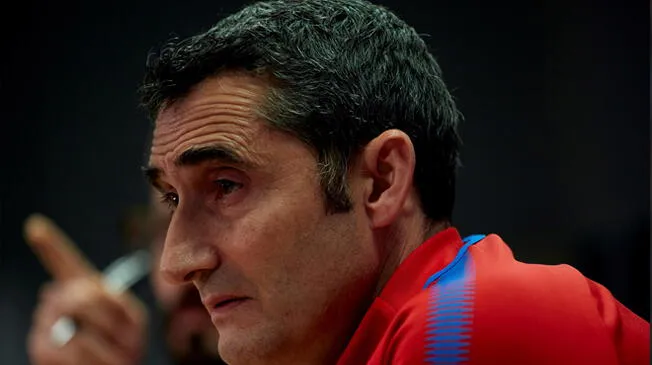 Ernesto Valverde dio una conferencia de prensa previa al partido ante el Valencia. 