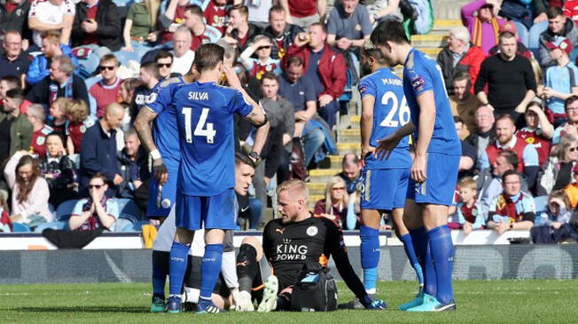 Kasper Schmeichel podría quedar fuera del Mundial.