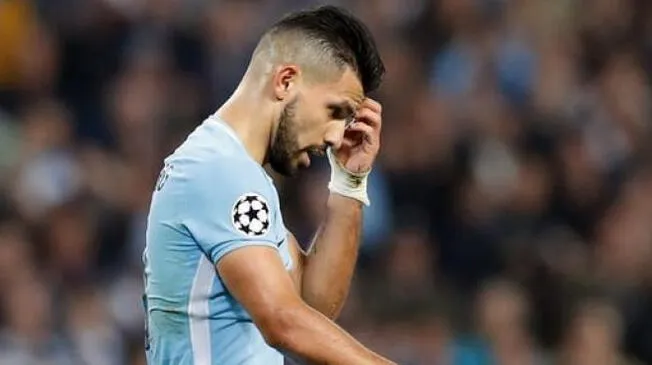 Sergio Agüero intentará recuperarse rápido para el Mundial. Foto: EFE