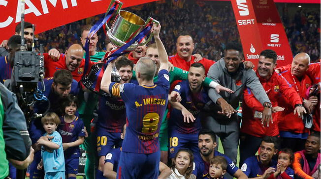 El FC Barcelona es el más ganador de Copa del Rey hasta el momento (30). Lo siguen Athletic Club (23), Real Madrid (19) y Atlético Madrid (10).