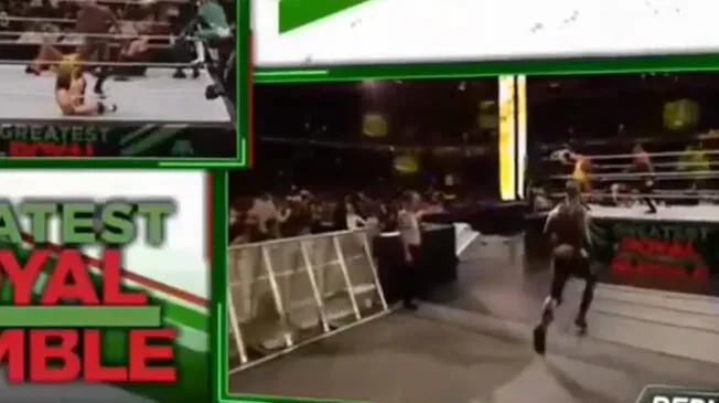 El luchador estadounidense, Titus O’Neil, fue protagonista de la caída más insólita de la WWE en Arabia Saudita.