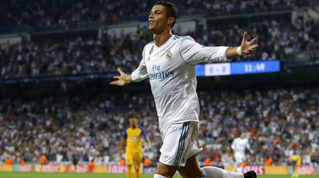 Cristiano Ronaldo quiere seguir marcando en el Santiago Bernabéu. Foto: EFE