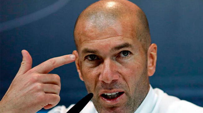 Zidane ya piensa el partido ante Bayern.
