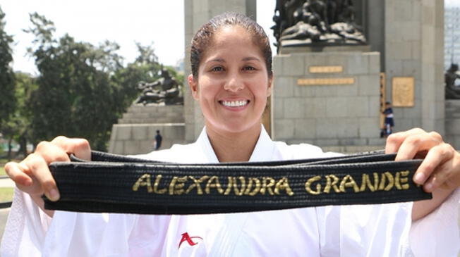 Alexandra Grande Risco dentro del top 5 de las mejores karatecas del mundo