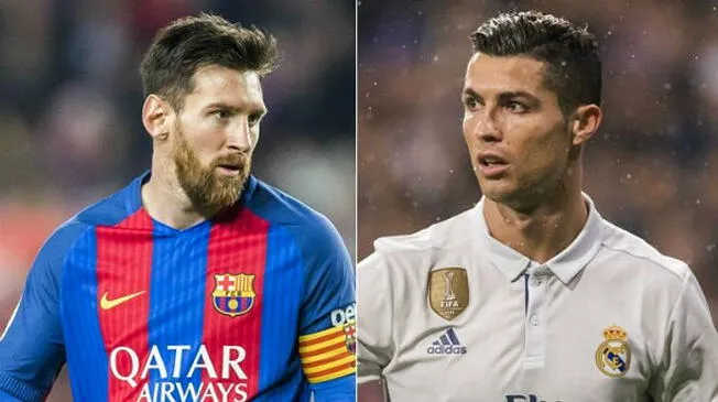 Lionel Messi y Cristiano Ronaldo estarán frente a frente en el clásico entre Barcelona y Real Madrid. Foto: Agencias