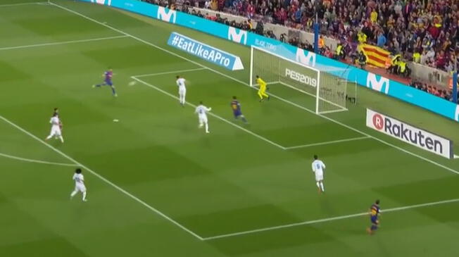 Barcelona vs. Real Madrid: Luis Suárez llegó a su gol 24 en la Liga Santander.  