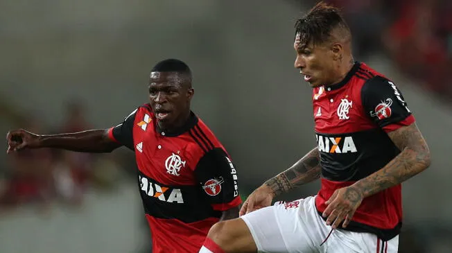 Vinicius Jr suma 4 goles, hasta el momento, con la camiseta del Flamengo en la presente campaña 2018. 