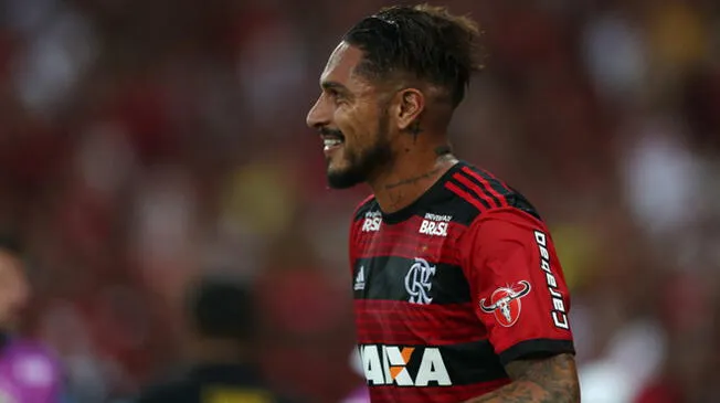 Paolo Guerrero se mostró feliz luego de volver a jugar con el Flamengo.