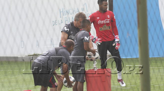 Arqueros de la selección peruana trabajan con todo para el Mundial