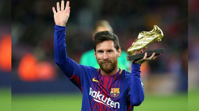 Lionel Messi tendrá su quinta Bota de Oro. Foto: EFE