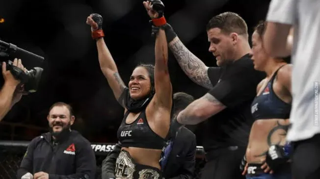 Amanda Nunes todavía es la reina de la división de los pesos gallos del UFC. Foto: mmafighting.com