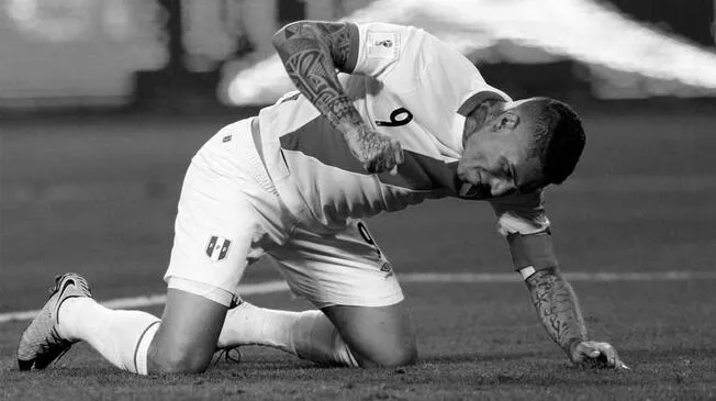 El lamento de Paolo Guerrero.