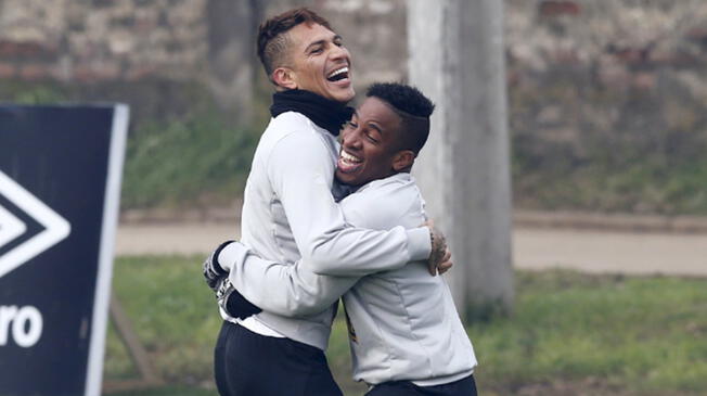 Paolo Guerrero recibió el respaldo de Jefferson Farfán, con quien se reunió hoy en Lima. Foto: referencial