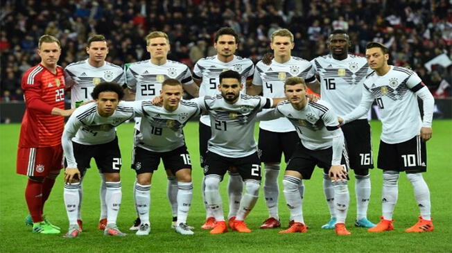 Alemania presenta a su armada para Rusia 2018.