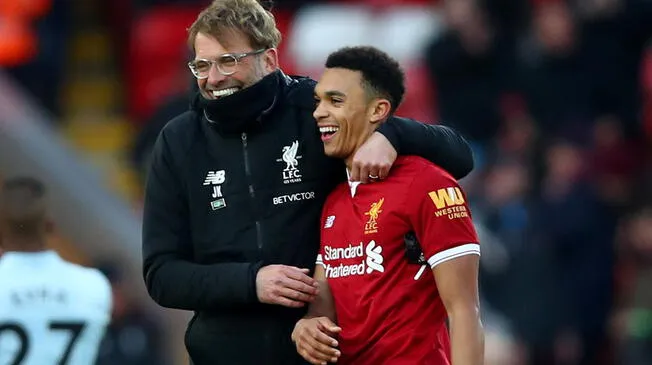 Alexander-Arnold ha jugado 32 partidos con Liverpool en la presente temporada 2017-18 | Foto: Getty Images