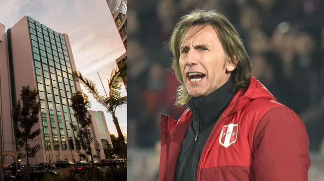 Ricardo Gareca asegura que la selección peruana está obligada a ir al Swissotel. Foto: EFE