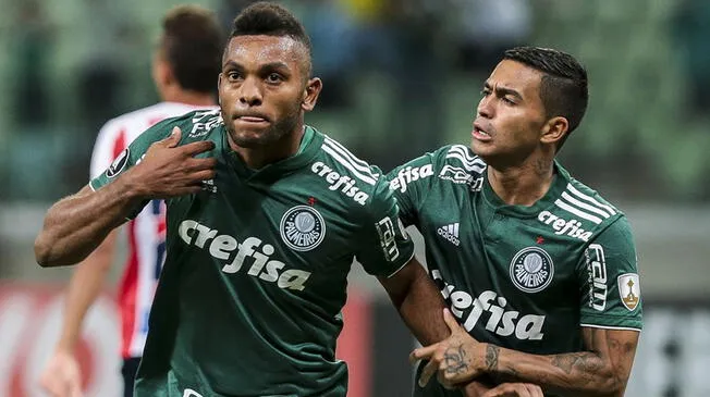 Palmeiras venció 3-1 a Junior en la Copa Libertadores.