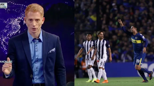 Martín Liberman criticó el juego de Alianza Lima en la Bombonera. Foto: Captura / EFE 