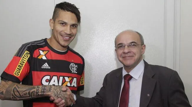 Paolo Guerrero y Eduardo Bandeira tienen un vínculo especial en el Flamengo. Foto: Flamengo