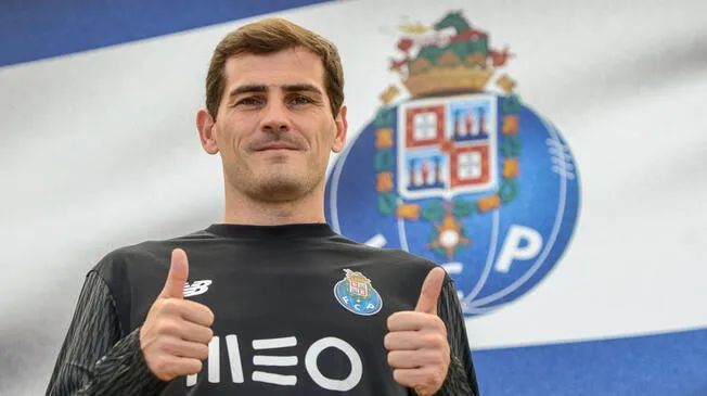 Iker Casillas renovó con Porto por una temporada más. Foto: Porto Iker Casillas renovó con Porto por una temporada más. Foto: Porto