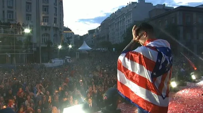 Fernando Torres estalló en lágrimas con emotivo discurso por el título de Atlético Madrid 