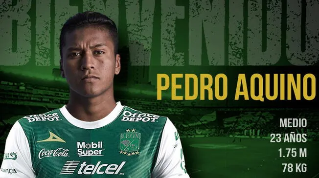 Pedro Aquino, confirmado como nuevo fichaje del Club León