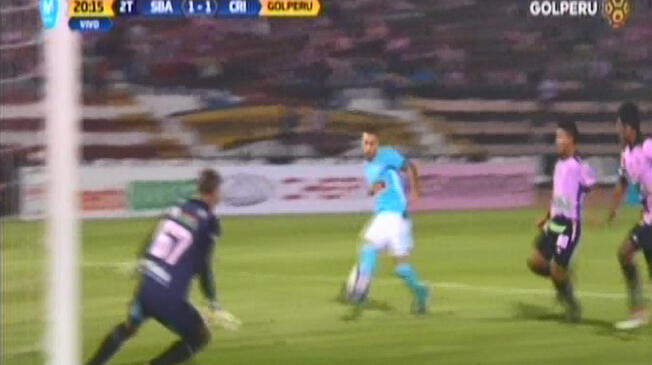 Emanuel Herrera lleva 18 goles con la camiseta de Sporting Cristal en el torneo peruano 2018.