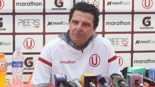 Javier Chirinos habló sobre el empate contra Melgar en el Apertura 2018.