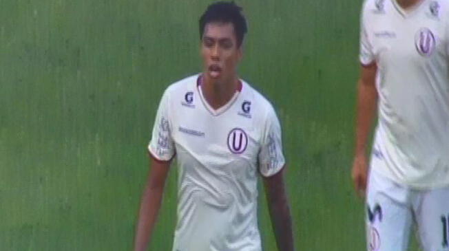 Universitario vs. Melgar: juvenil Junior Morales se fue expulsado por doble amarilla