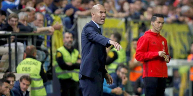Zinedine Zidane se refirió a la actuación que tuvo su hijo bajo los tres palos.