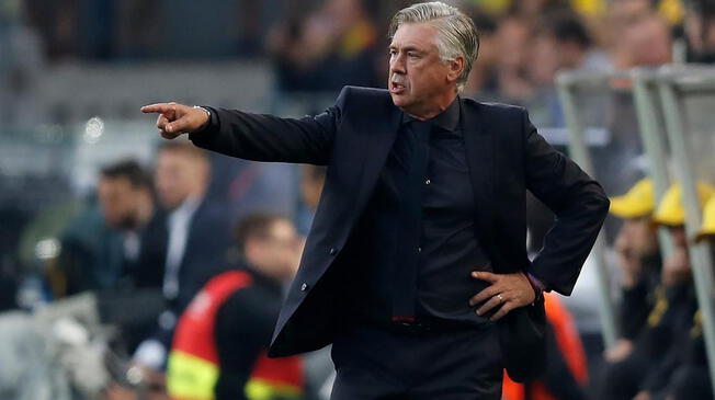 Carlo Ancelotti podría llegar a Nápoles este verano.