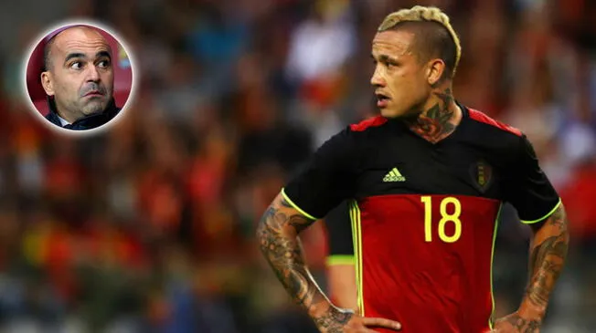 Radja Nainggolan podría ver el Mundial desde su casa.