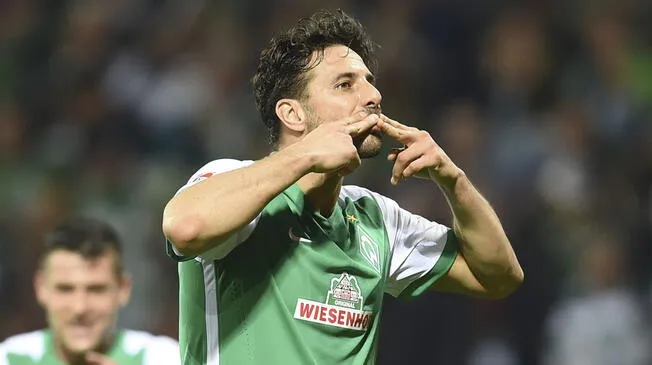 Claudio Pizarro suma nuevo logro con su exclub, Werder Bremen