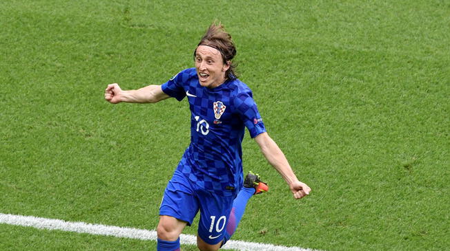 Luka Modric es el capitán y líder en el cuadro croata. 
