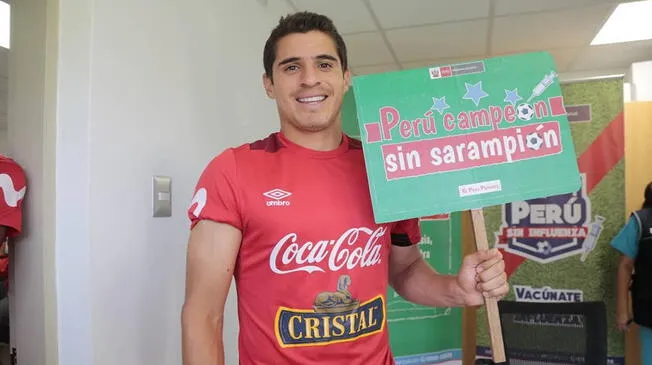 Selección Peruana se une a campaña “Perú campeón sin sarampión”