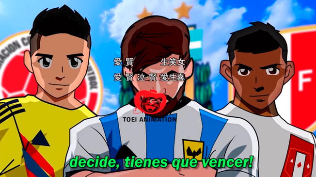 Imponentes imágenes de esta versión del conocido Supercampeones.