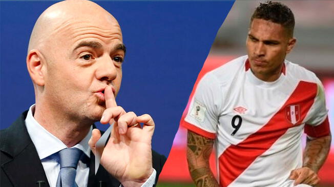 Gianni Infantino lamenta el terrible caso de Paolo Guerrero