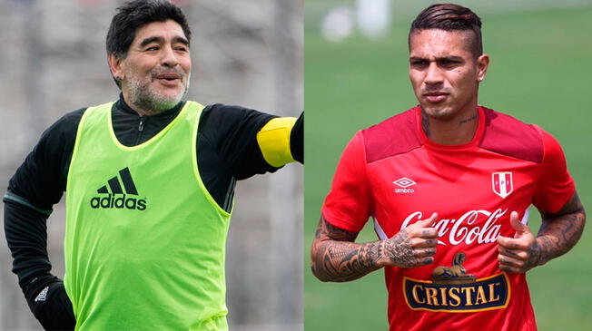 Diego Armando Maradona en polémico mensaje pide a Paolo Guerrero en Rusia 2018