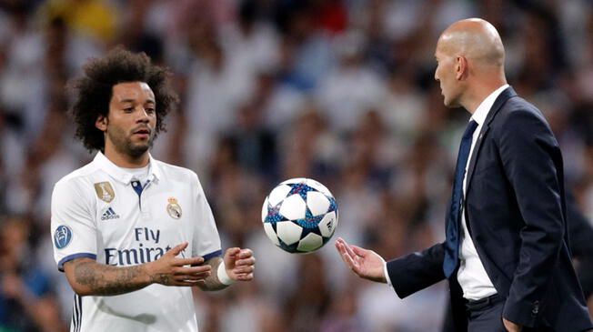 Marcelo tiene la confianza de Zinedine Zidane para el titularato en el Real Madrid. Foto: AP
