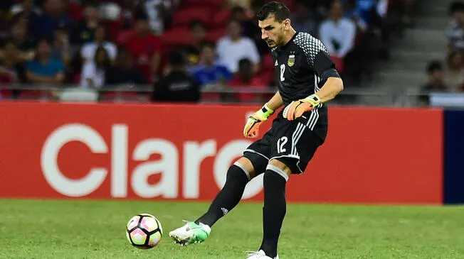 Nahuel Guzmán es llamado de emergencia a la selección argentina tras lesión de Sergio Romero.