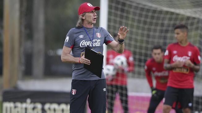 Ricardo Gareca definió el once para jugar contra Escocia