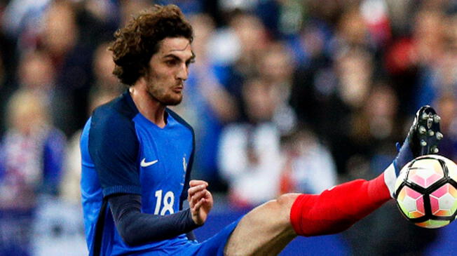 Adrien Rabiot no quiere ser suplente en la selección de Francia. Foto: EFE