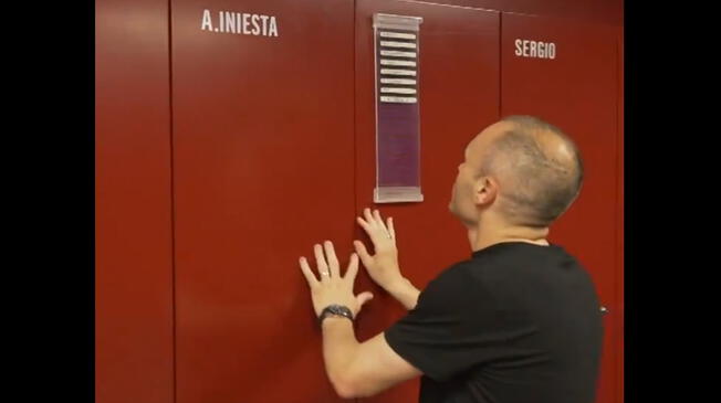 Andrés Iniesta disputó 16 temporadas con la camiseta del FC Barcelona de España.