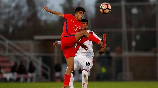 Chile venció a Perú por penales en amistoso internacional Sub-17.