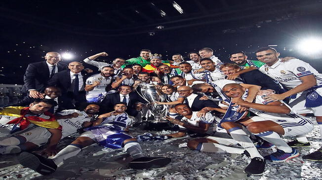 Real Madrid doce veces campeón de la Champions League, es el equipo con más títulos europeos