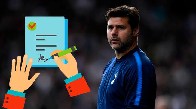 Pochettino será DT del Tottenham hasta 2023.