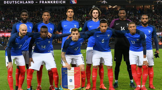 La Selección de Francia está en el Grupo C del Mundial Rusia 2018. Foto: EFE