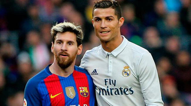 Lionel Messi y Cristiano Ronaldo en un 'derbi' español.