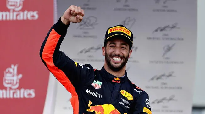 Daniel Ricciardo ganó el GP de Mónaco esta mañana. Foto: EFE